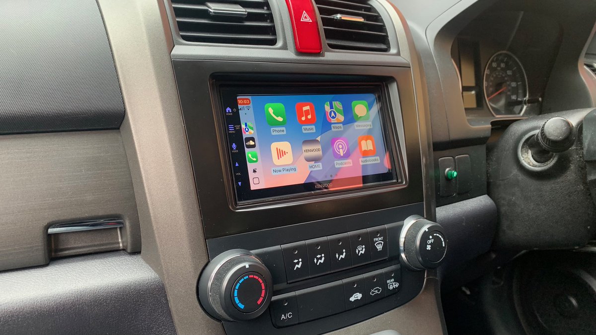 dynamic_audio's tweet image. We’ve just transformed a 2009 Honda CR-V with the latest tech upgrade – the Kenwood DMX7722DABS Wireless CarPlay Stereo 📷📷, installed seamlessly using the Connects2 CTKHD04 fitting kit.

@Connects2 @Kenwood_UK @Honda_UK