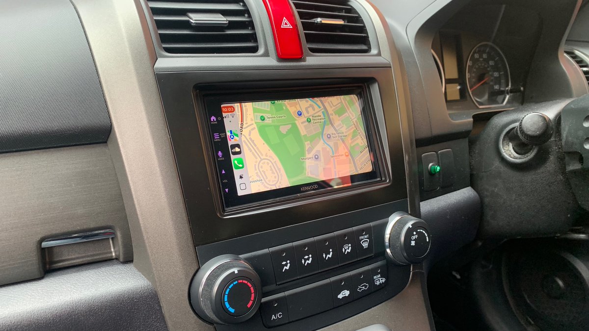dynamic_audio's tweet image. We’ve just transformed a 2009 Honda CR-V with the latest tech upgrade – the Kenwood DMX7722DABS Wireless CarPlay Stereo 📷📷, installed seamlessly using the Connects2 CTKHD04 fitting kit.

@Connects2 @Kenwood_UK @Honda_UK