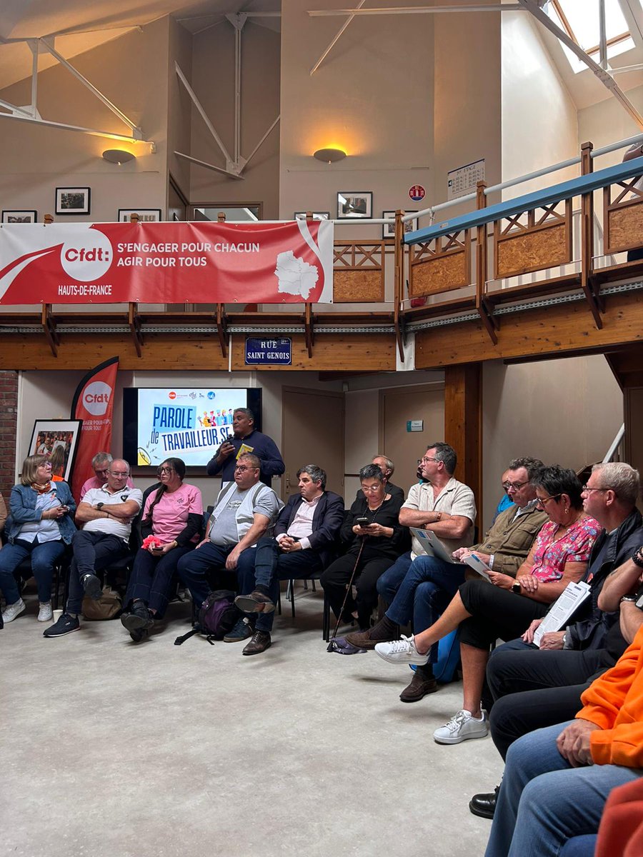 #18septembre : mobilisés à l'invitation des syndicats des Hauts-de-France à venir écouter les travailleurs et travailleuses de notre région !

Ces témoignages sont essentiels pour porter leur voix, défendre leurs droits et construire ensemble des réponses sociales et politiques.