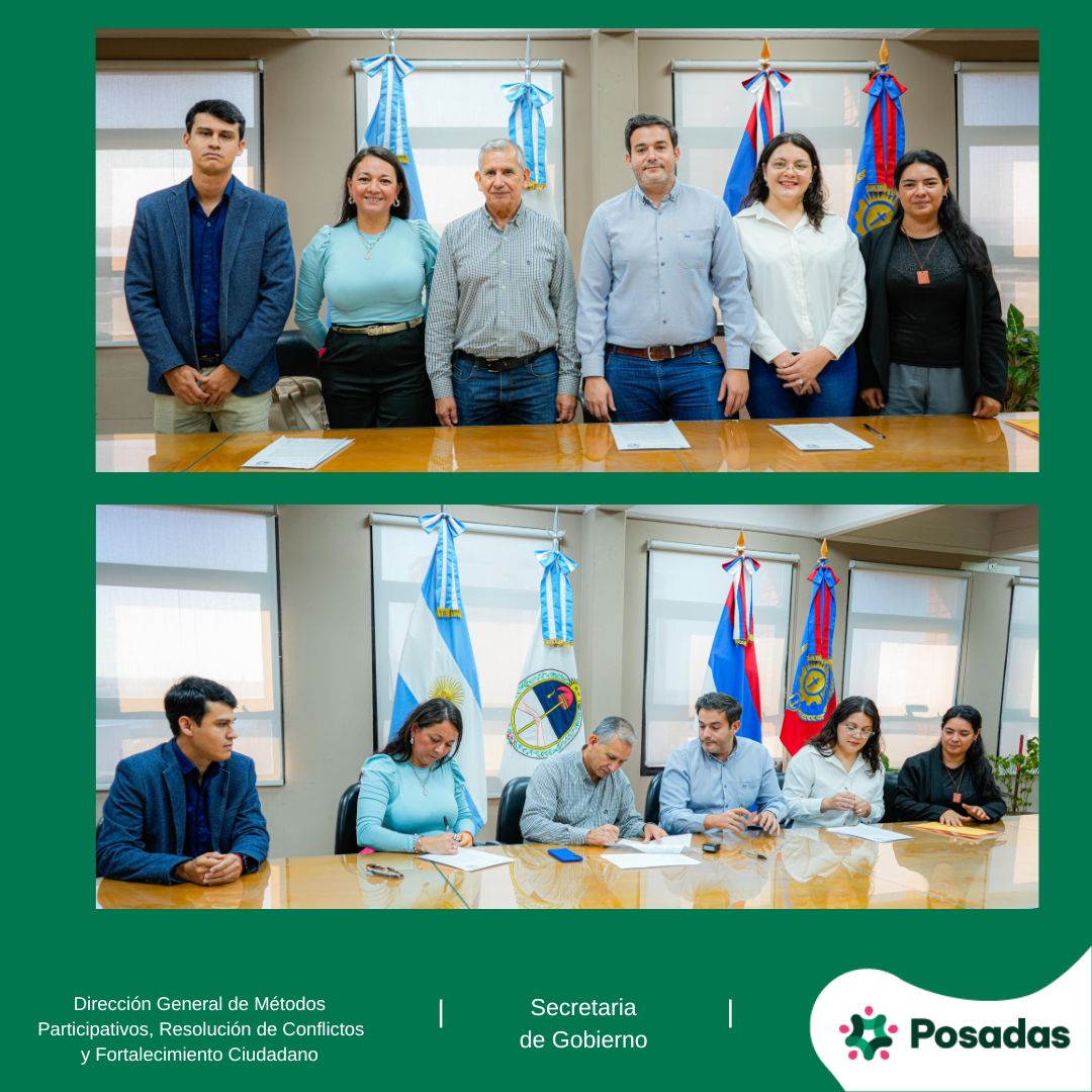 dirmetodos's tweet photo. La Municipalidad de Posadas y el Instituto Superior Politécnico Misiones N° 1 llevaron adelante la firma de un convenio que otorga pasantías a estudiantes de la carrera de Comercialización y Marketing, para que desarrollen experiencias de formación en el ámbito público. https://t.co/7lBy3KL7Qy