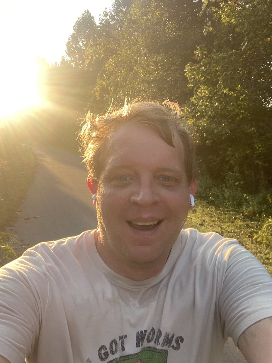 A couple miles in the books this morning. Jam packed day today and I’m feeling great!