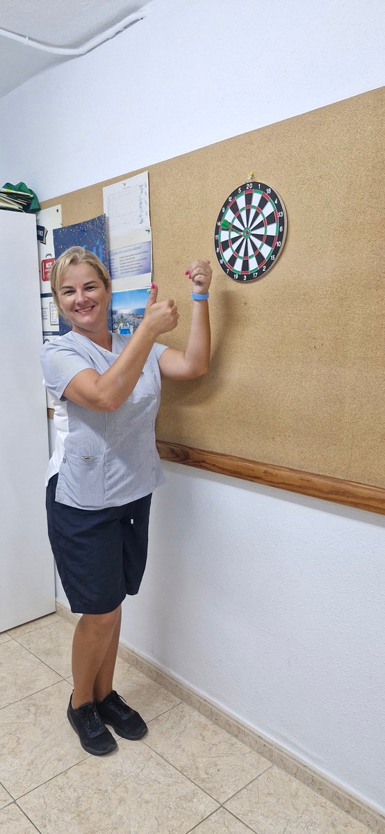 Yohady81's tweet photo. We hosted today a fun and friendly Darts Competition at #SunsetViewClub as part of #HousekeepingWeek Our amazing housekeeping team took the win!!! 😜 https://t.co/v1Pw5rTNNq