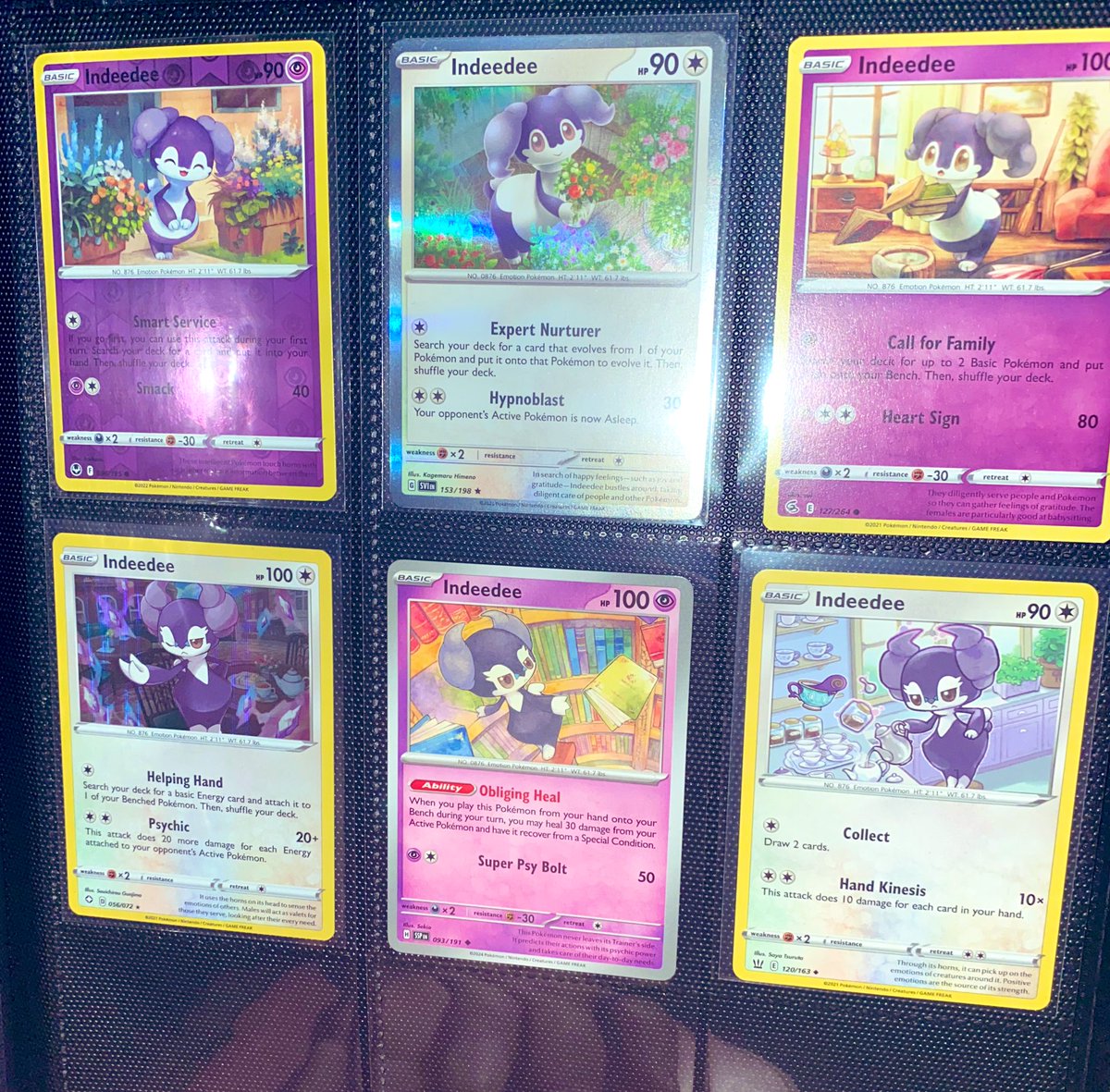 ThaKatzPajamaz's tweet photo. My teeny weeny Indeedee collection 🥹💜🧺🧹 https://t.co/T9IOqsoxZp