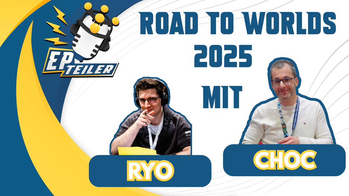 ✨EP-TEILER✨
Die perfekte Vorbereitung für die neue Saison: 
<a href="/sdg_ryo/">Ryo 🎮 🔜 🇩🇪</a> und Choc von <a href="/AlpenseeVG/">Alpensee eSports e.V.</a> berichten von den Erfahrungen, die sie bis zur Weltmeisterschaft 2025 in Anaheim geführt haben. Und eure Fragen kommen auch nicht zu kurz!
Jetzt auf YouTube➡️youtu.be/LtJTkariCUs