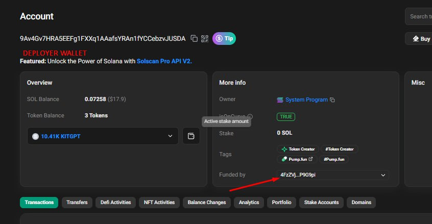 0xGabbens's tweet photo. Looks like someone from binance leaked a wallet and this wallet deployed a token. https://t.co/b2uHmK6Scp
Boths funded by this wallet = 4FzZVjshV7HqngV3yFkAMBsXjsfVhRUE66gqjcP9G9pi
Myself wallet = B7Csfi86c5kv8MbUj9NxmU8V2Gi92oVYvS6jvAugXGei
And this funds another wallet beside Myself wallet = 9Av4Gv7HRA5EEFg1FXXq1AAafsYRAn1fYCCebzvJUSDA
This
This only coin is funded by this wallet. 
https://t.co/yhevMpkHM0