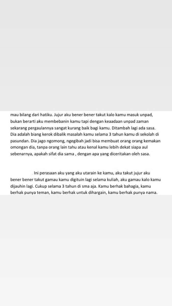 kecurigaan kami tentang kasus ini dimulai dari :
1. catatan dari AR tentang trauma-trauma nya di sekolah

2. nama-nama yang disebutkan AR di jurnal trauma nya