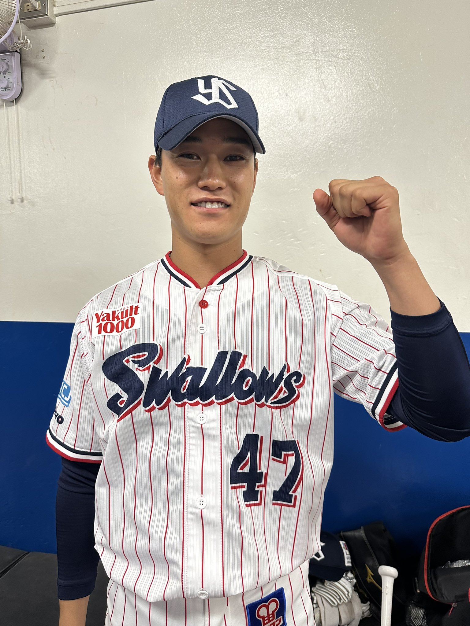 ヤクルトスワローズ Swallows 1 ユニフォーム YAMADA 山田哲人 レプリカユニホーム（ビジター）1山田 | 東京ヤクルトスワローズ
