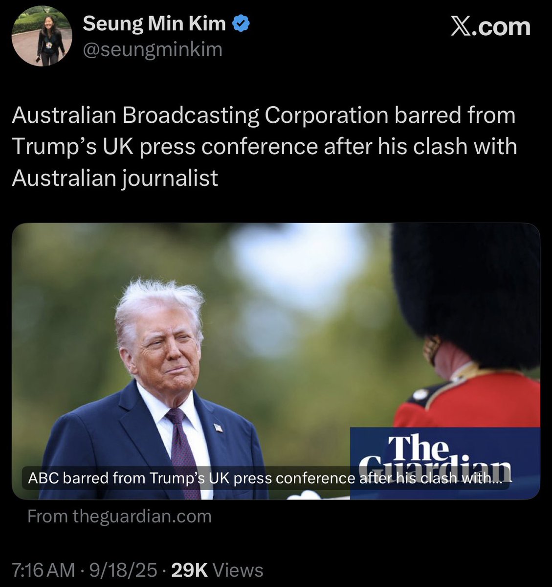 This is what happens when you ask him about his crypto scam. He won’t have to worry about that as long as he keeps the foreign press away.