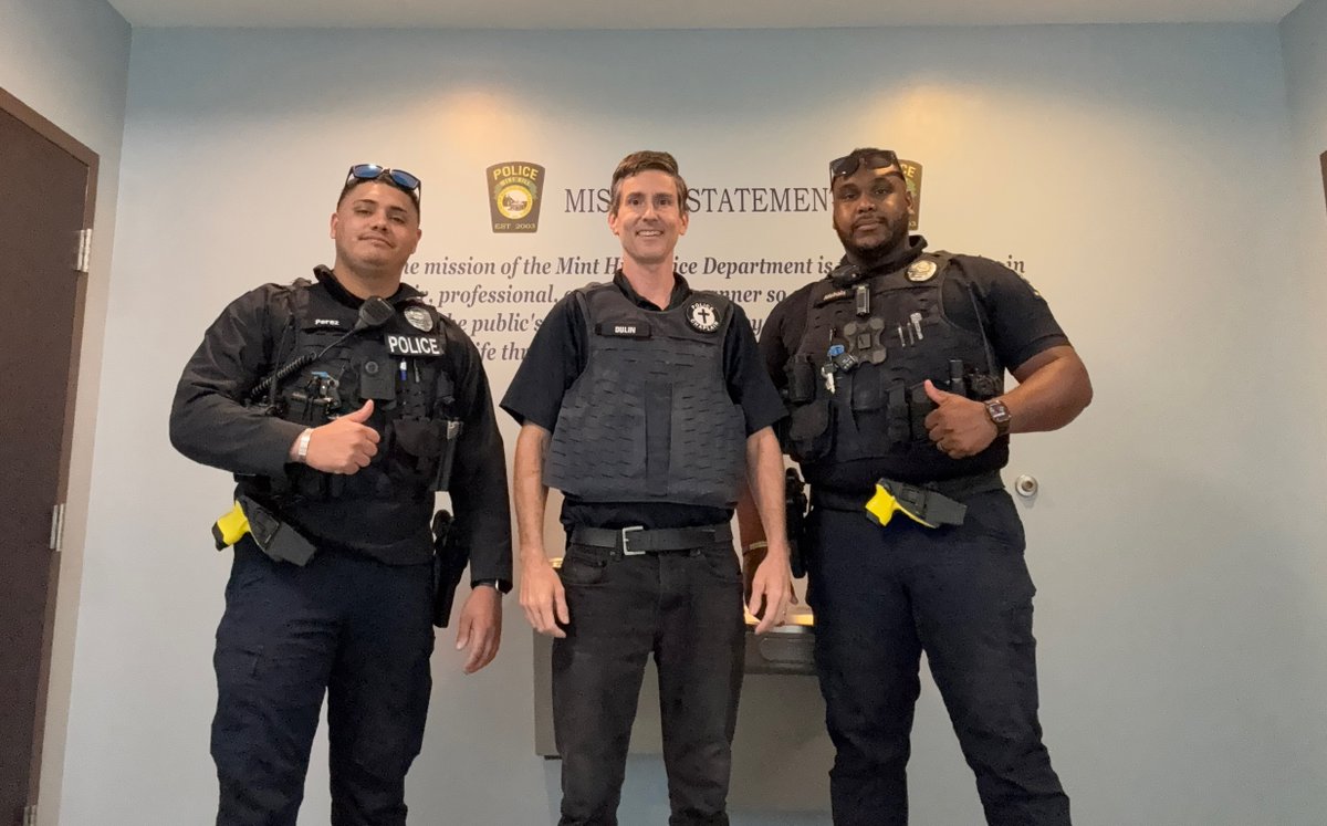 Standing side by side with those who serve. Our chaplains are here to bring encouragement, strength, and hope to first responders every day. Thank you Chaplain Dulin! 👮‍♂️🤝🙏 #SupportingTheBadge #FirstResponderStrong #FaithOnTheFrontline #ChaplainsCare  #PoliceChaplains