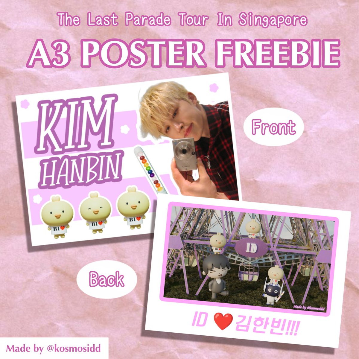 THE LAST PARADE IN SINGAPORE September 20

SG IDs!! Please feel free to take this freebie I have prepared! Just come up to me and get one ❤️

#2025THELASTPARADEINSINGAPORE 
#THELASTPARADEINSINGAPORE