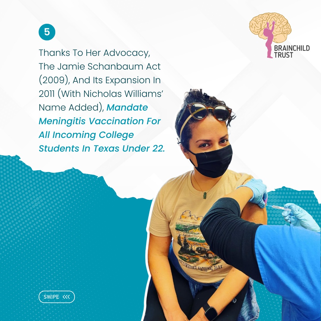 brainchildtrust's tweet photo. ✨ From Survivor to Advocate ✨
Meet Jamie Schanbaum — a true symbol of resilience, strength, and advocacy.

🎗️ After surviving meningococcal septicemia, Jamie turned her life-changing experience into a mission to save others.

#SurvivorToAdvocate #JamieSchanbaum #BrainchildTrust https://t.co/B4WUdqKpl3