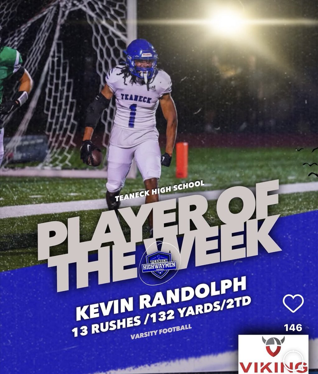 Kevin Randolph (@_kevinrandolph) on Twitter photo Bringing this same energy into tomorrowβs game @prepredzone <a href="/dailyrecordspts/">Daily Record Sports</a> <a href="/nj_athletics/">NJ Athletics</a> <a href="/njgridiron_/">NJ Gridiron</a> @rivals @coachrah26 @coach_casee @coachkuanbce @teaneckfb Bringing this same energy into tomorrowβs game @prepredzone <a href="/dailyrecordspts/">Daily Record Sports</a> <a href="/nj_athletics/">NJ Athletics</a> <a href="/njgridiron_/">NJ Gridiron</a> @rivals @coachrah26 @coach_casee @coachkuanbce @teaneckfb