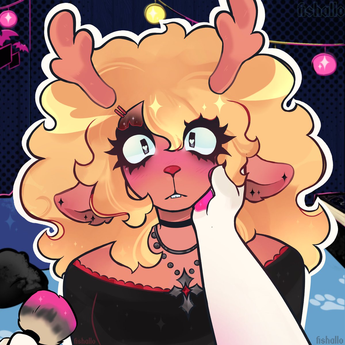 fishallo's tweet photo. #DELTARUNE #Catelle https://t.co/BJfunFs5u4