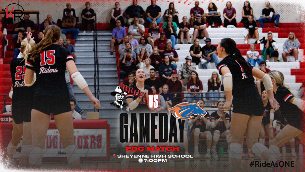 🏐✨ GAMEDAY ✨🏐
Riders 🆚 Sheyenne
📍 WFSHS
⏰ 7pm
Let’s bring the energy! 💛🤍🔥
#GameDay #GoRiders #RaisetheRoof