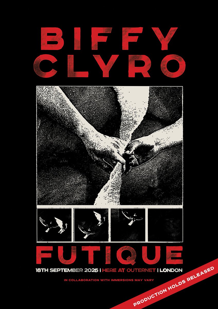 BiffyClyro's tweet photo. Final tickets for tonight just released, see you there
https://t.co/R616en9Q0r https://t.co/cJAfK7sUGw