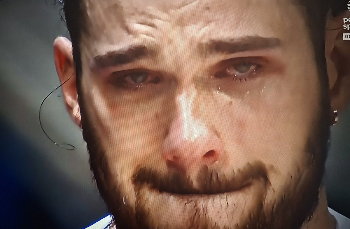 Antoine Brizard... 😭

Screen: Polsat Sport 
#MWCH2025