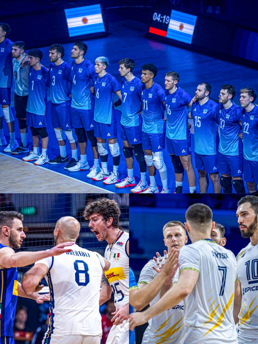 albicelesteilu's tweet photo. 🌟🇦🇷 Argentina enfrentará al ganador de 🇮🇹 ITALIA vs UCRANIA 🇺🇦 en los octavos de final del Mundial de voley masculino en Filipinas.

Bajamos al bicampeón olímpico, no le tengo miedo al monarca defensor.

VAMOS LOS PIBES. https://t.co/WjFPwYd8B0
