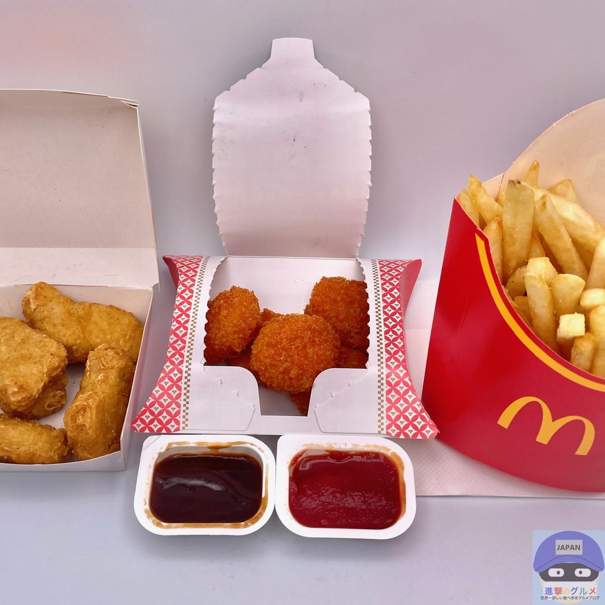 食べくらべポテナゲ大（620円）」 2025年9月17日発売、マクドナルドの