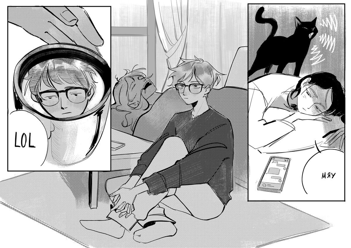 manga doodles 🐈‍⬛