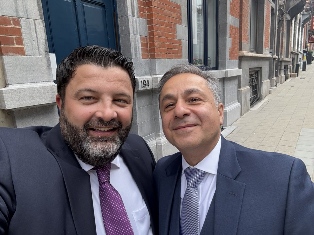 Today, I met again with the Armenian Ambassador to NATO. I discussed with Arman the recent <a href="/NATO/">NATO</a> Ambassadors’ meeting in Yerevan. I commended the decisive efforts of the United States in brokering peace in the region. These developments will open new avenues for cooperation,