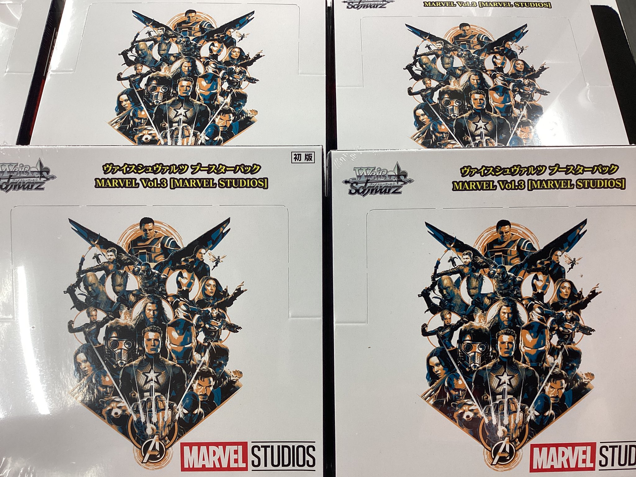 MARVEL初版 ヴァイスシュバルツ　BOX　新品　未開封　10boxセット フルコンプ千葉店 on X: 