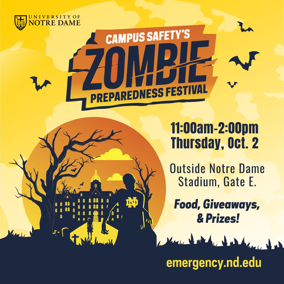 University of Notre Dame Police tweet media