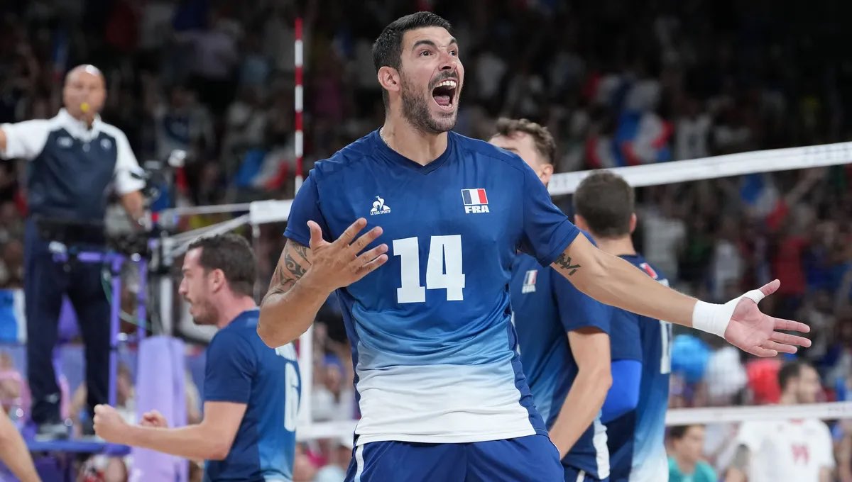2-time Olympic Champions.
2-time VNL Champions.
2-time World League Champions.
European Champions.

Benjamin Toniutti, Earvin Ngapeth, and Nicolas Le Goff played their last game with the France MVT.

What a NT career, boys! 💙🇫🇷 Allez Les Bleus!!!