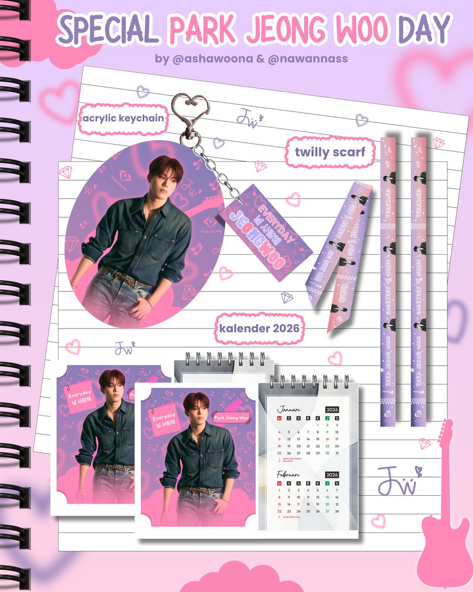 ashawoona's tweet image. Special Park Jeong Woo Day by @ashawoona @nawannass
^^ Everyday 널 사랑해 Park Jeong Woo ^^

How to claim?
* Teume
* RT &amp;amp; Like
* link 🍊 25/9 at 18:28 (no refund)🙏
* write your username X before check out on the note

#PARKJEONGWOO #박정우 #ジョンウ #TREASURE #트레저 #FREEBIES