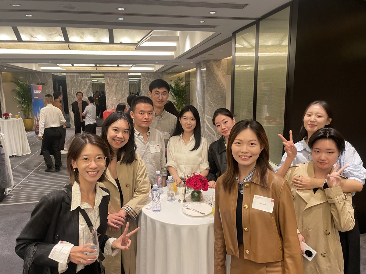 KCL_Law's tweet photo. We were thrilled to welcome 40 Law alumni for a special reception in Beijing. Everyone shared a deep affection for their time at King’s and the friendships formed.

#KCLLaw #KingsLawAlumni #ForeverKings https://t.co/oR08bz7Au3