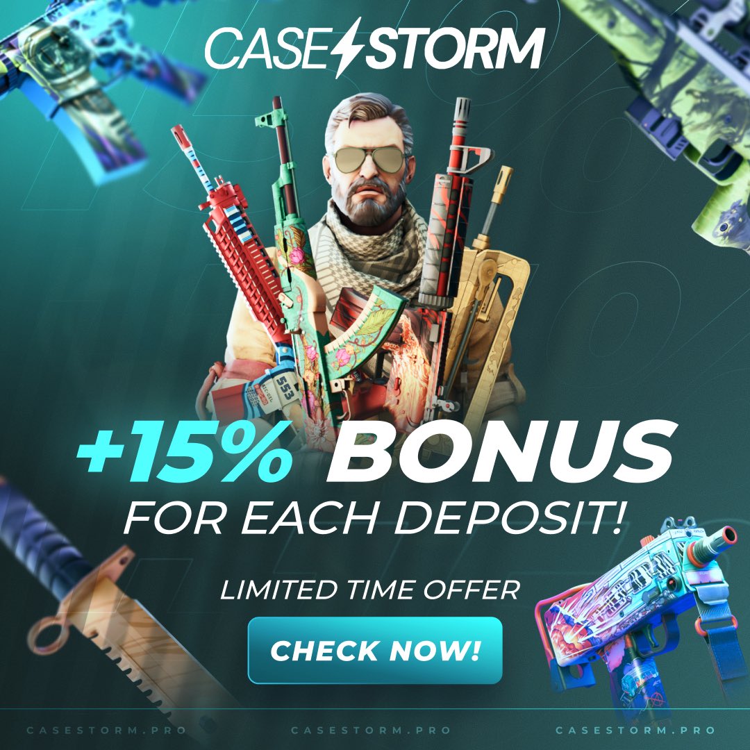 [18+] Razem z CaseStorm odpalamy 🔥

💰 $1.00 FREE
⚡ 15% BONUSU do doładowania z kodem: VYNZ

casestorm.pro/r/VYNZ

#ad #Vynzified