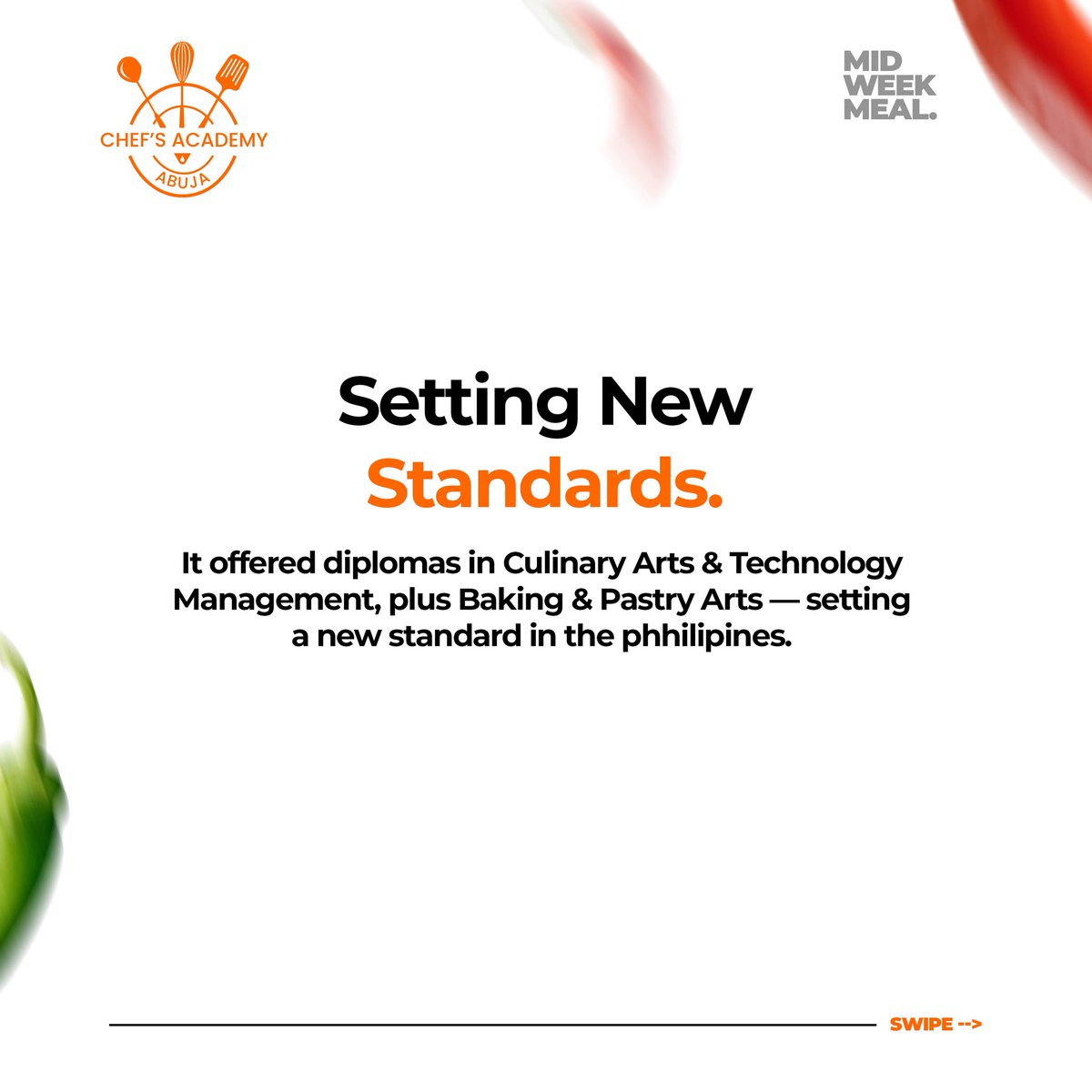 chefsacademyng's tweet image. Did you know Asia’s leading culinary school started as a simple summer program? Swipe through and learn how big legacies often start with small beginning, a vision and passion to grow✨

📍No 33, Parakou crescent wuse II, Abuja

#culinaryschool #studentlife #Foodie