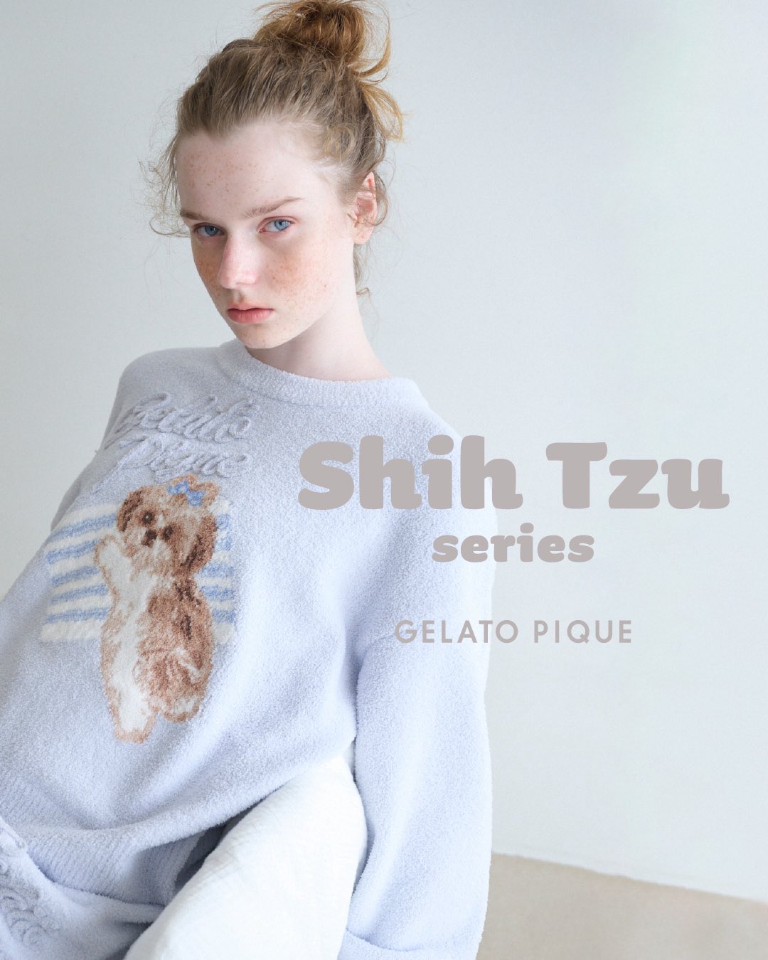 新品✨gelato pique チューリップ柄ルームウェア✨ ジェラート ピケ「花咲くピンク」のルームウェア、チューリップ