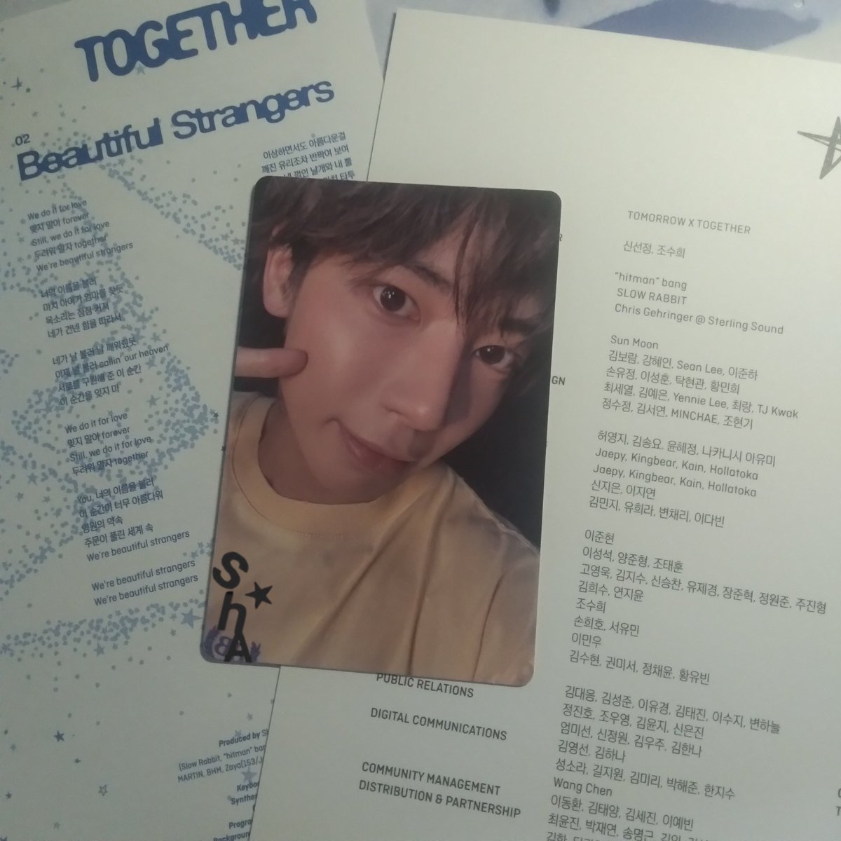 💌 — happy mail 𐙚  ๋ .ᐟ   

tyun tusuk pipi ini gemesh banget ueueueue 😵‍💫, thank you kak <a href="/page_cherishh/">Irish | Proxy ✿ KR Warehouse ✿ Handcarry Korea</a> sudah ngadain ga dan ucapannya 🥺❤️