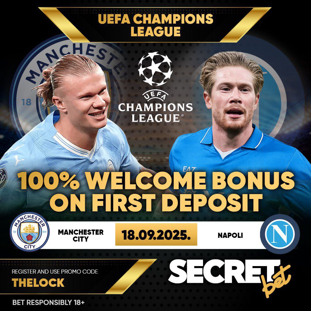 TheLockTips's tweet photo. Newcastle vs Barca (×2 &amp; over1.5)
Man City vs Napoli (×1 &amp; under4.5)
Frankfurt vs Galatasaray (over2.5)

Secretbet 👉 https://t.co/KSMP6yN1j2

Promocode 👉 THELOCK

Telegram 👉 https://t.co/0K9xRbWvvg https://t.co/XnLW4OIVDR