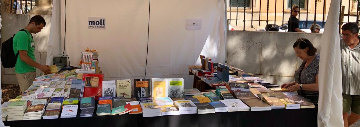 Som a la Setmana del Llibre en Català Fins a diumenge 21 a La Misericòrdia de Palma
novaeditorialmoll.cat/https://novaed…