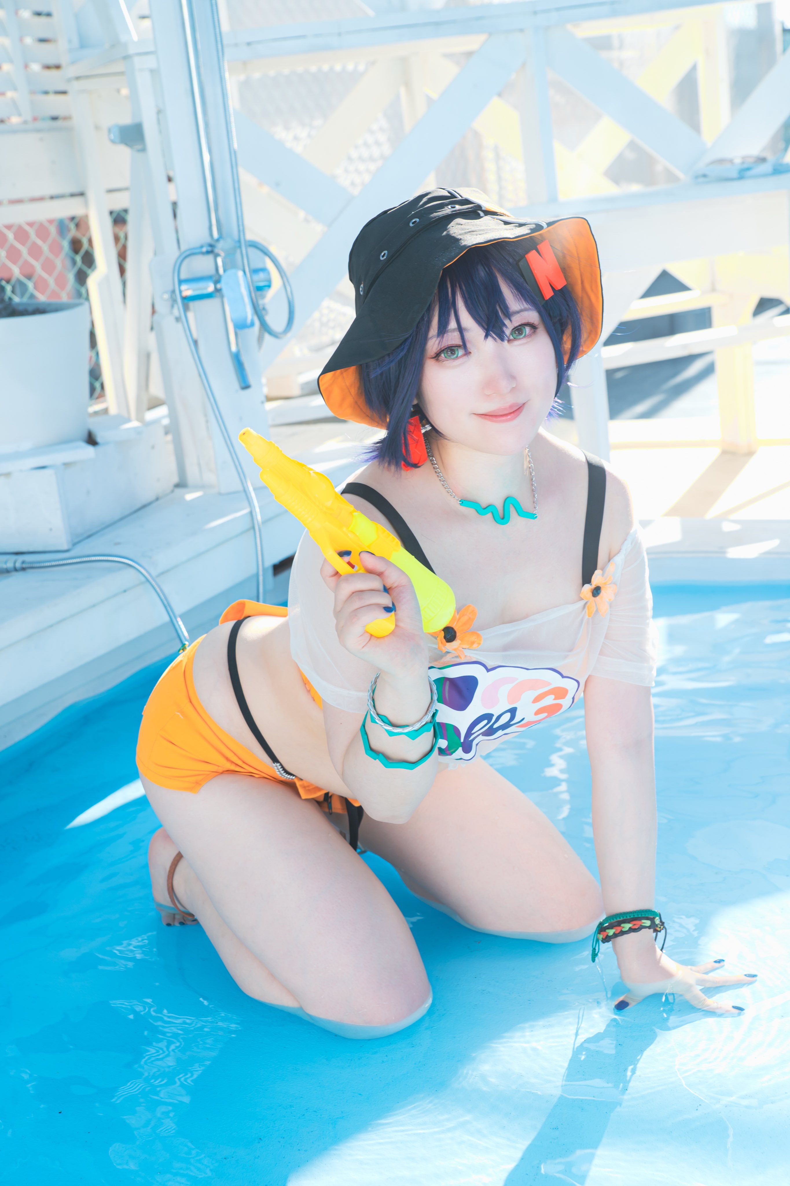 遅れ ホビー・楽器・アート ゼンレスゾーンゼロ リン 水着 夏イベ 夏色