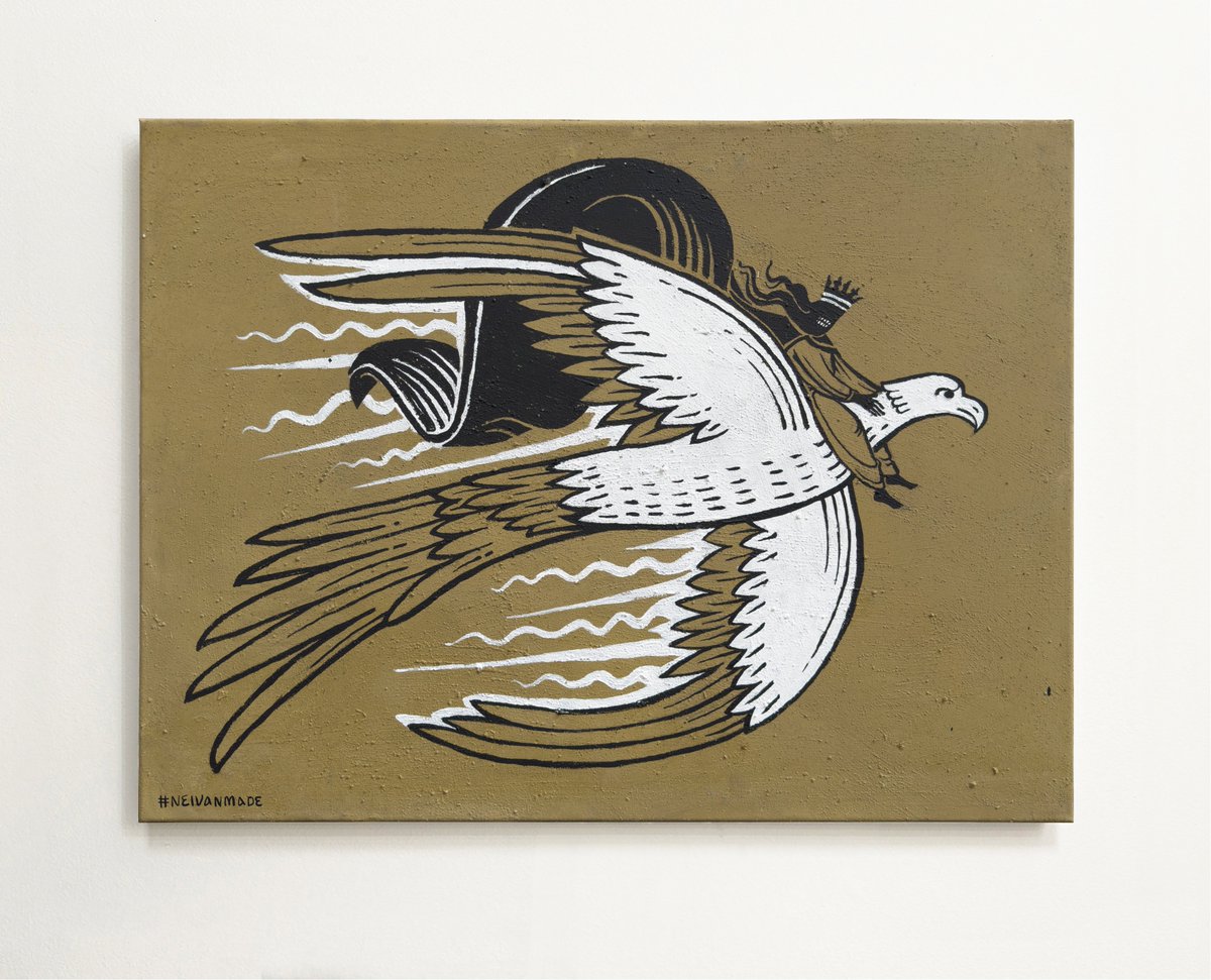 До дня народження Алли Горської пригадую, що двічі звертавсь до знаменитого Боривітра. Перше зображення - плакат і патч для ББС 95 ОДШБр, а друге - ілюстрація до моїх "Байок королівського лісу", які скоро вийдуть друком.
Приємно, що зараз все більше художників посилаються до