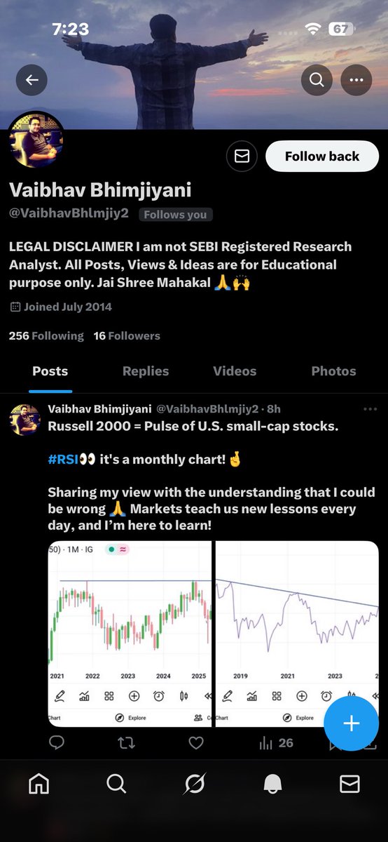 VaibhavBhimjiy2's tweet image. Humble requests to everyone—please block and report the below profile using my name and photos. Stay alert and don’t engage. Thank you for your support!

@RPandey36403976 Ji &amp;amp;  @chiragsardana42 Ji, Appreciate for highlighting it.🙏🙌

#StaySafe #BlockAndReport #FakeAlert