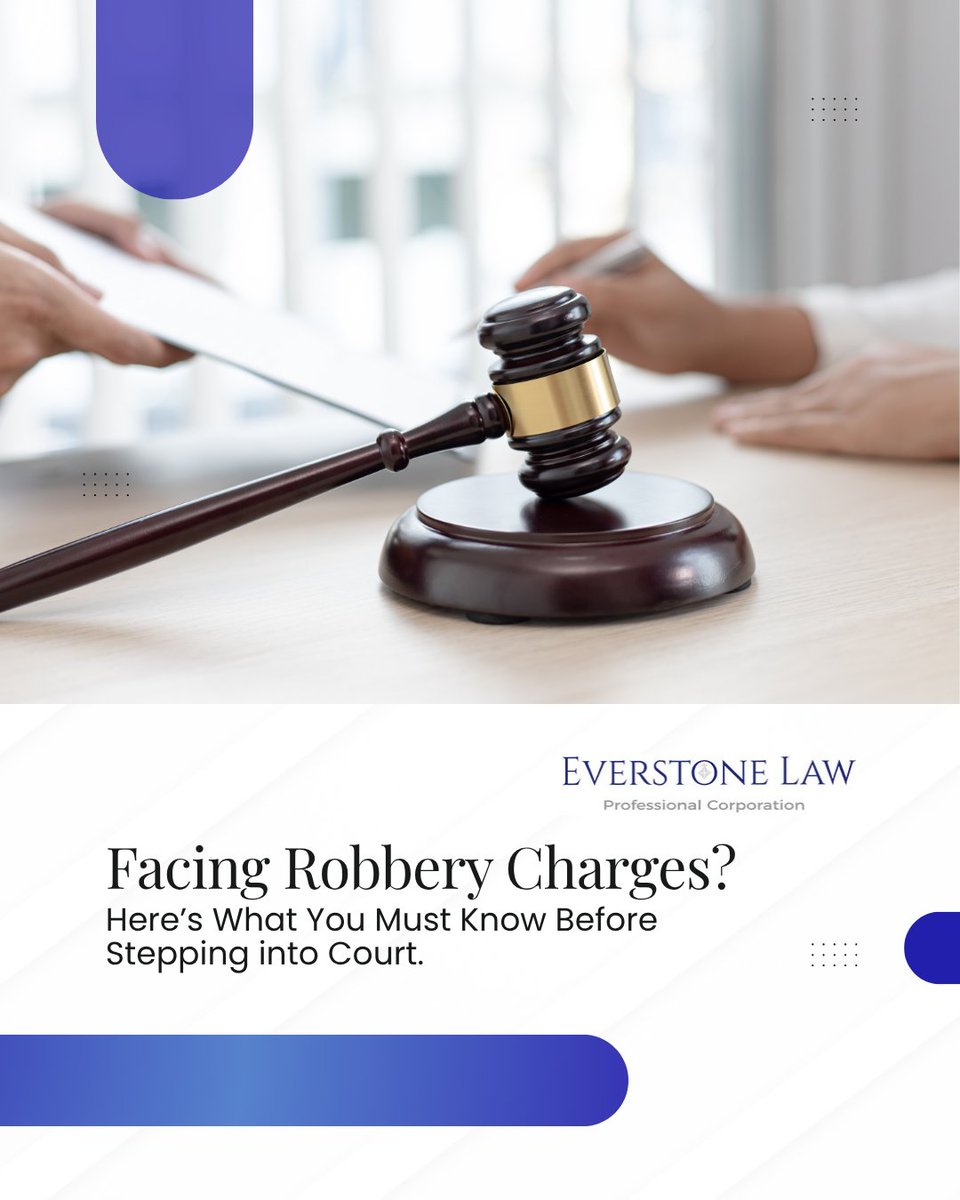 EverstoneLaw's tweet image. Facing robbery charges? Under Section 343 of the Criminal Code, force or intimidation must be proven. Misidentification or lack of intent can weaken the case. Secure expert legal defense now. Visit: everstonelaw.ca #RobberyDefence #LegalHelpNow