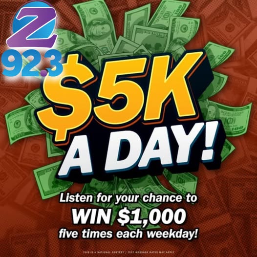 Text to WIN  this CASH ALLLLL DAY! Check the list of winners tmmrw at Z923Peoria.com too!