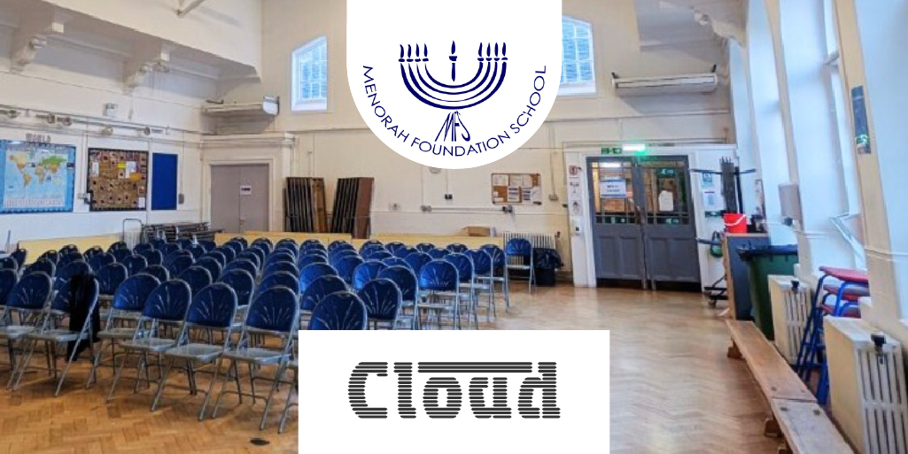 Sound Division installed a AV setup at the Menorah Foundation School. 
Enhancing the school’s facilities to match its warm, inclusive and inspiring ethos.

The smart audio sound system in the main school hall features a simple-to-use Cloud Electronics mixer.

🏫   📚   🔊