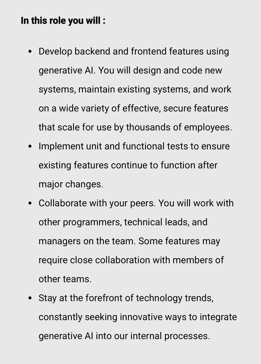 dvveet's tweet image. BHVR has opened positions to fill out a “Generative AI Research Team” 

These positions require experience with AI programs such as Stable Diffusion, ChatGPT, etc. 

Their intention is for AI use in coding, artistic purposes, content creation, and incorporating generative AI into…