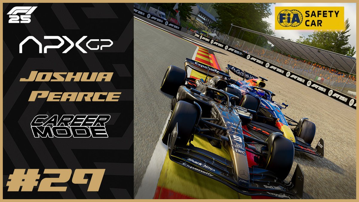 Going to try and get back into a rhythm and uploading multiple videos a week again. Starting though will be this video for the Belgian Grand Prix in season 2 of my Joshua Pearce career mode, don't miss it!!

Watch it here: youtu.be/1A2StMFGYCU