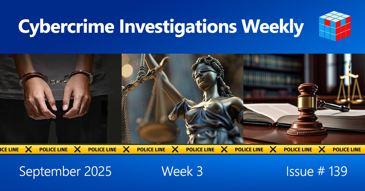 ImmuniWeb (@immuniweb) on Twitter photo 👮⚖️ 2025, September, week 3: don’t miss 5 most important stories on cybercrime investigations, cyberlaw, and cybersecurity: 
immuniweb.com/blog/another-s…
#lawenforcement #investigations #forensics #justice #crime 👮⚖️ 2025, September, week 3: don’t miss 5 most important stories on cybercrime investigations, cyberlaw, and cybersecurity: 
immuniweb.com/blog/another-s…
#lawenforcement #investigations #forensics #justice #crime