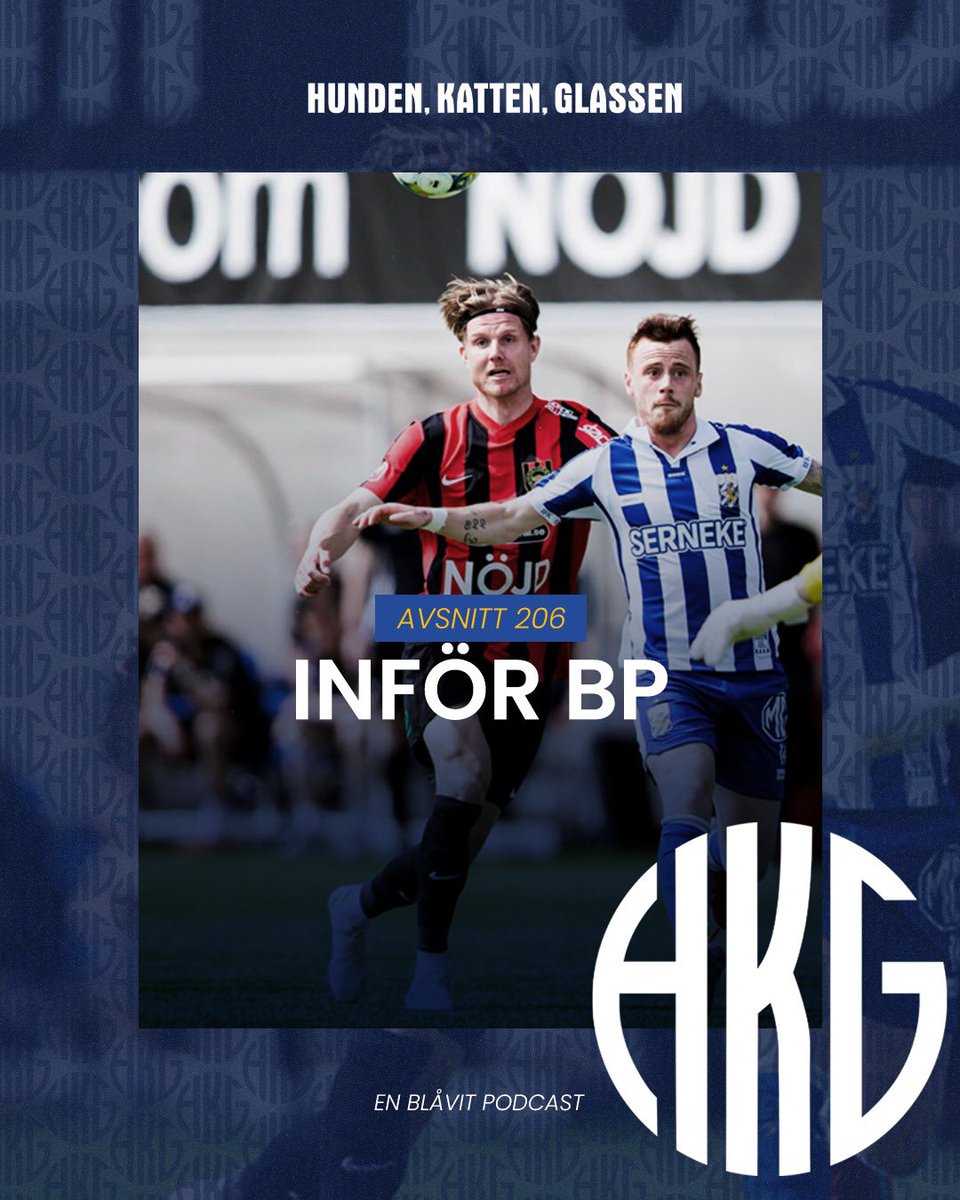#205: Inför BP

▪️ Tobbe verkar ok
▪️ Truppbygget
▪️ Omställningar är vackert
▪️ Prata svenska för f*n
▪️ Får man fira ett kryss?

Lyssna här 👇🏼
open.spotify.com/episode/4IaAIK…

#ifkgbg #bp #allsvenskan