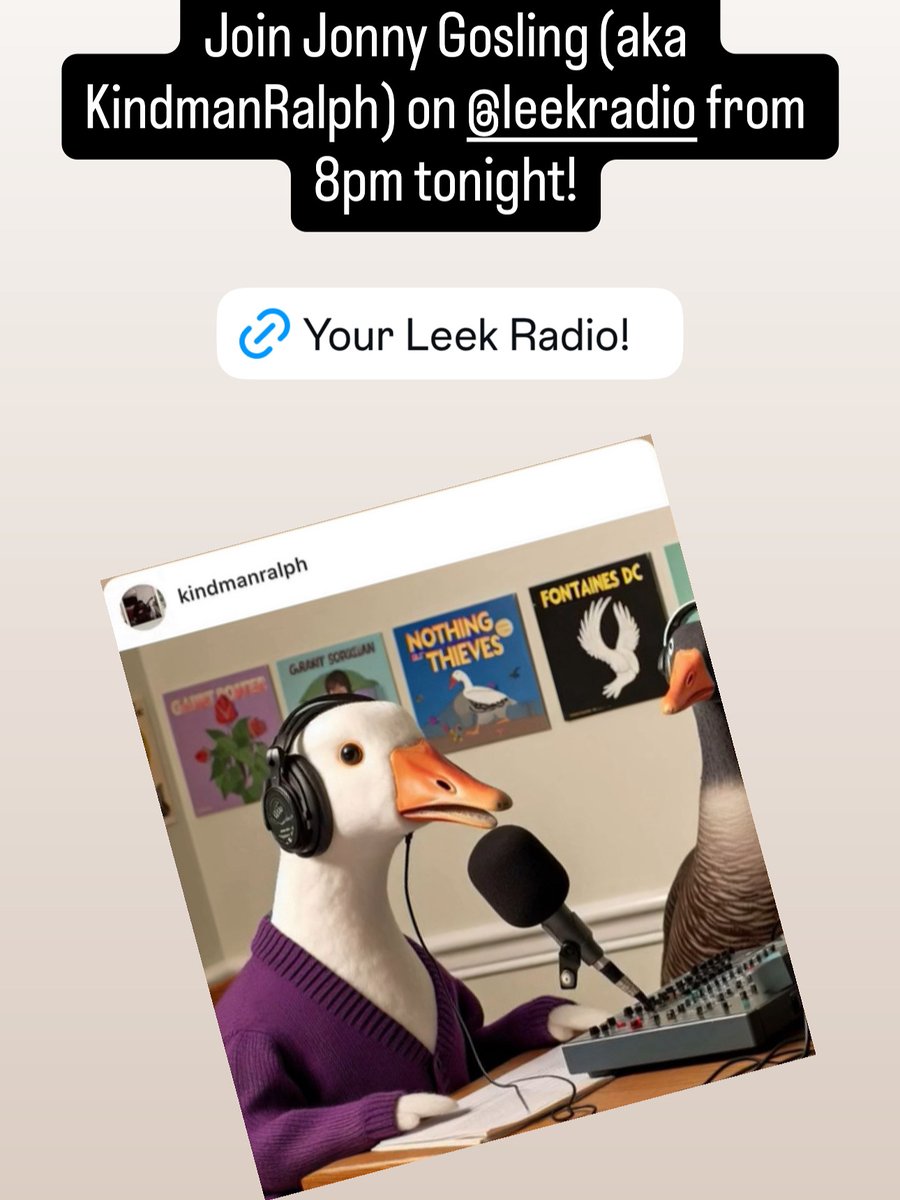 Leek Radio CIC (@yourleekradio) on Twitter photo 