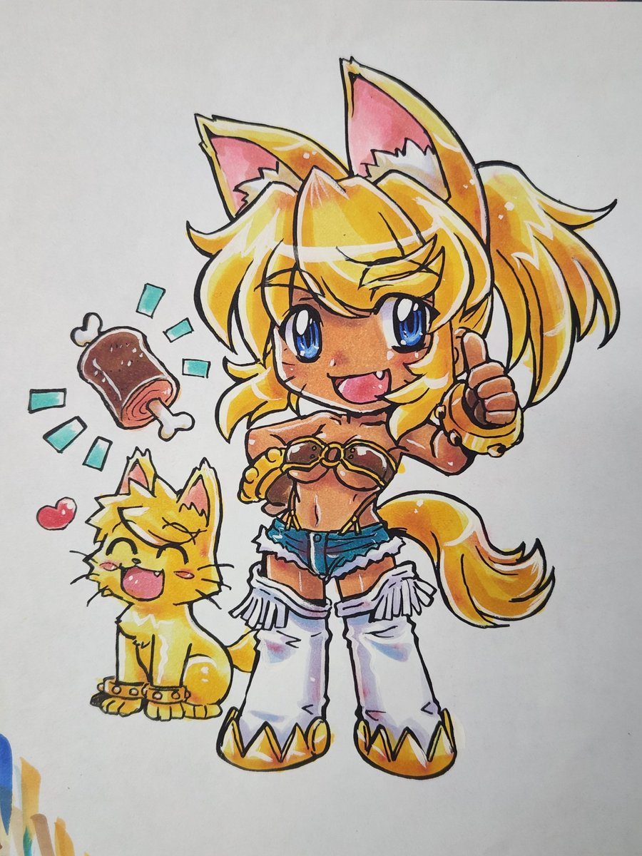 「まじぽかさん 残り 別バージョンとかモノクロとかラフとか」|ここまひ（赤い靴CLUB)のイラスト