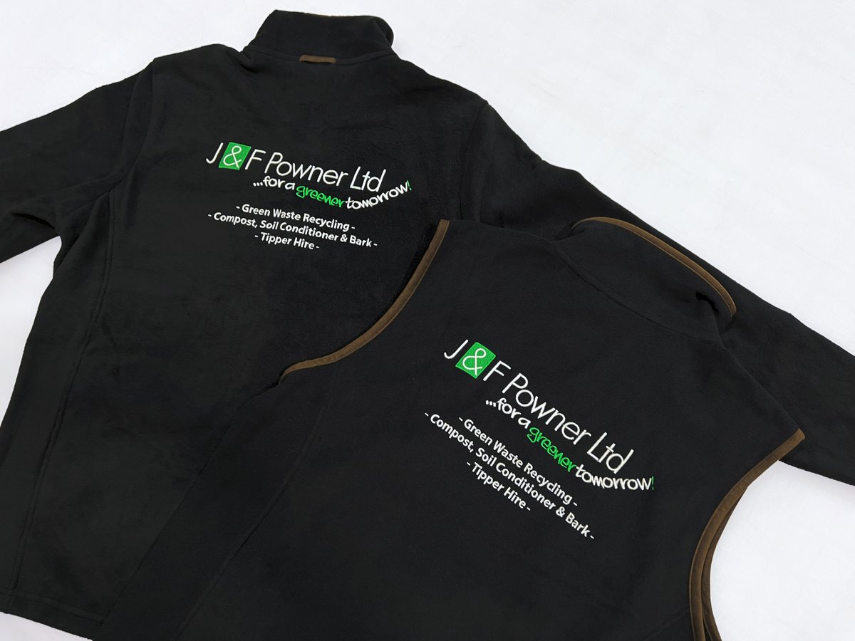 WizardEmb's tweet image. Branded J &amp;amp; F Powner LTD - Green Waste Recycling Artisan Fleeces and Gilets 🟩🧵

wizardembroidery.co.uk

#wizardembroidery #workwear #uniform #embroideredgilet #custom #branded #fleece #gilet #workwearbundle #j&amp;amp;fpowenerltd #smallbusiness #localbusiness