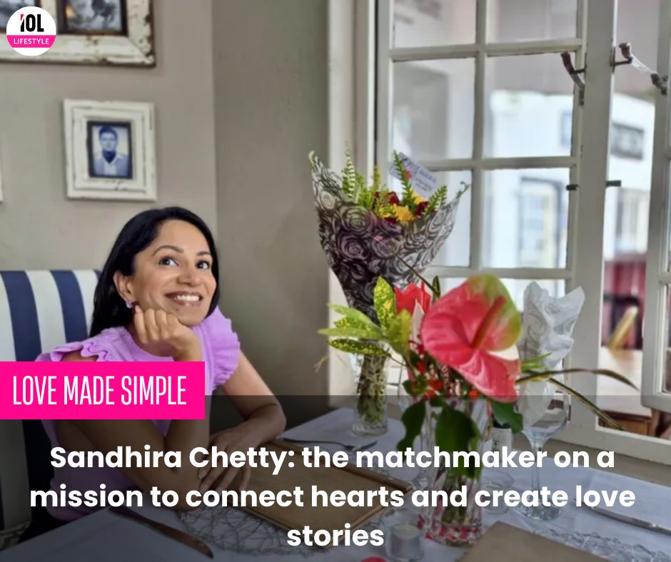 IOL_Lifestyle's tweet image. After years abroad and a winding career path, Sandhira Chetty is transforming modern dating in South Africa with her new matchmaking service.
#Matchmaking #LoveConnection #ModernDating #SandhiraChetty
Read on tinyurl.com/3kunz7su