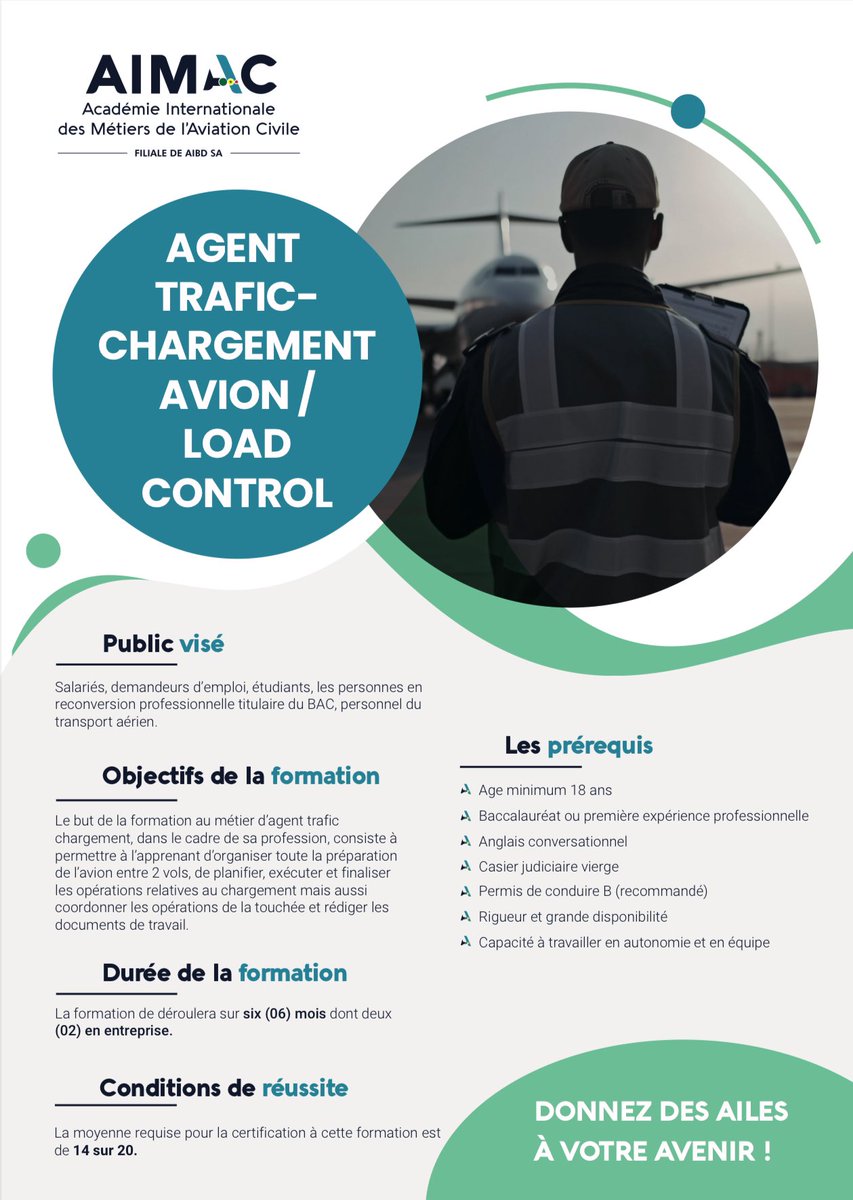 AIMAC23064's tweet photo. Prochaine rentrée en octobre !!!
#aviationcivile #transportaerien #aibd https://t.co/xlWMZ4JCUf